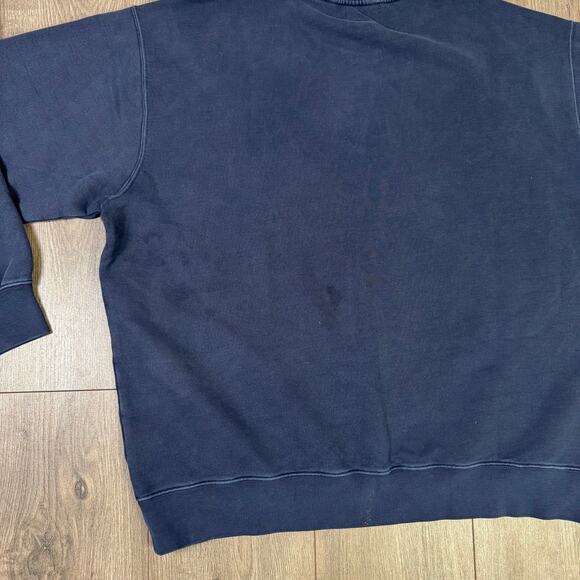 Madewell The McCarren Midweight Crewneck Sweatshirt Mens XL Blue Pullover NK077 - Picture 5 of 8